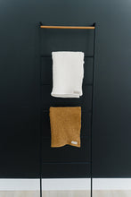 Load image into Gallery viewer, Linen Waffle Blanket - Coconut