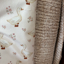 Load image into Gallery viewer, Vintage Floral Goose Lovey